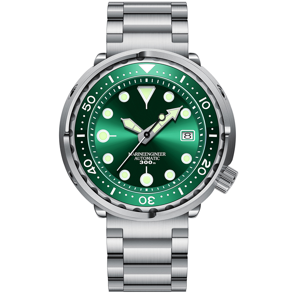 Custom watches 316L for diving with Swiss Super-LumiNova BGW9 dial 3 china-watch-manufacturer