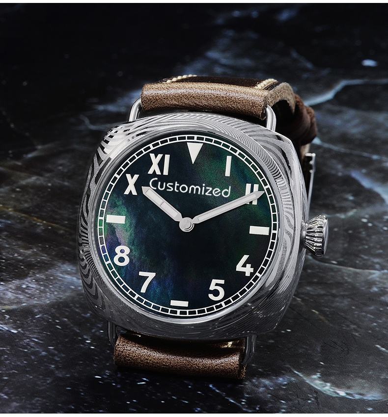 damascus steel watch