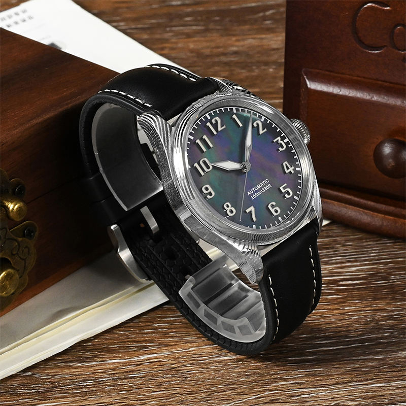 damascus watch case