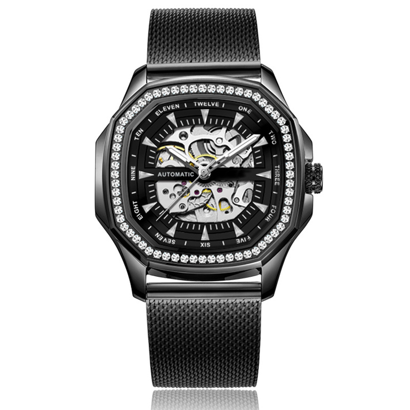 Start your own brand automatic wrist watches 200m water resistant