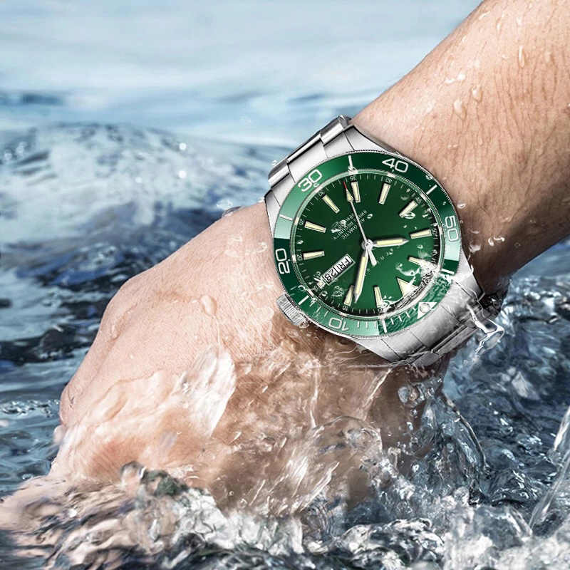 self winding wrist watch