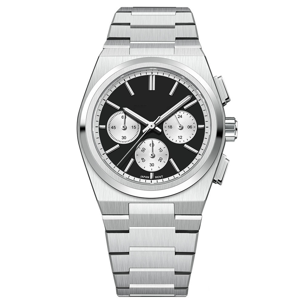 316L stainless steel chronograph watches