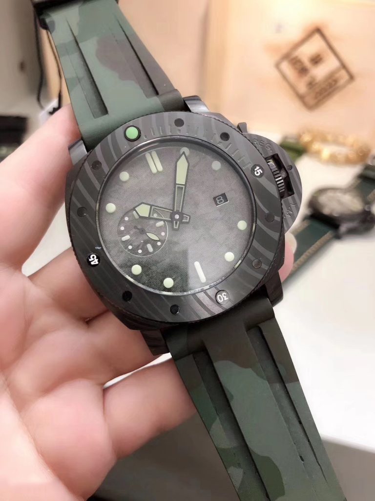 black carbon fiber watches