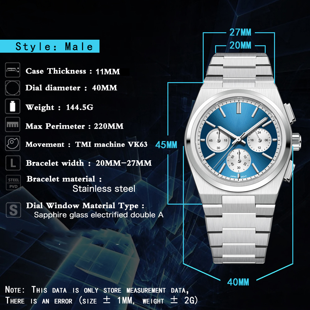 chronograph watch factories