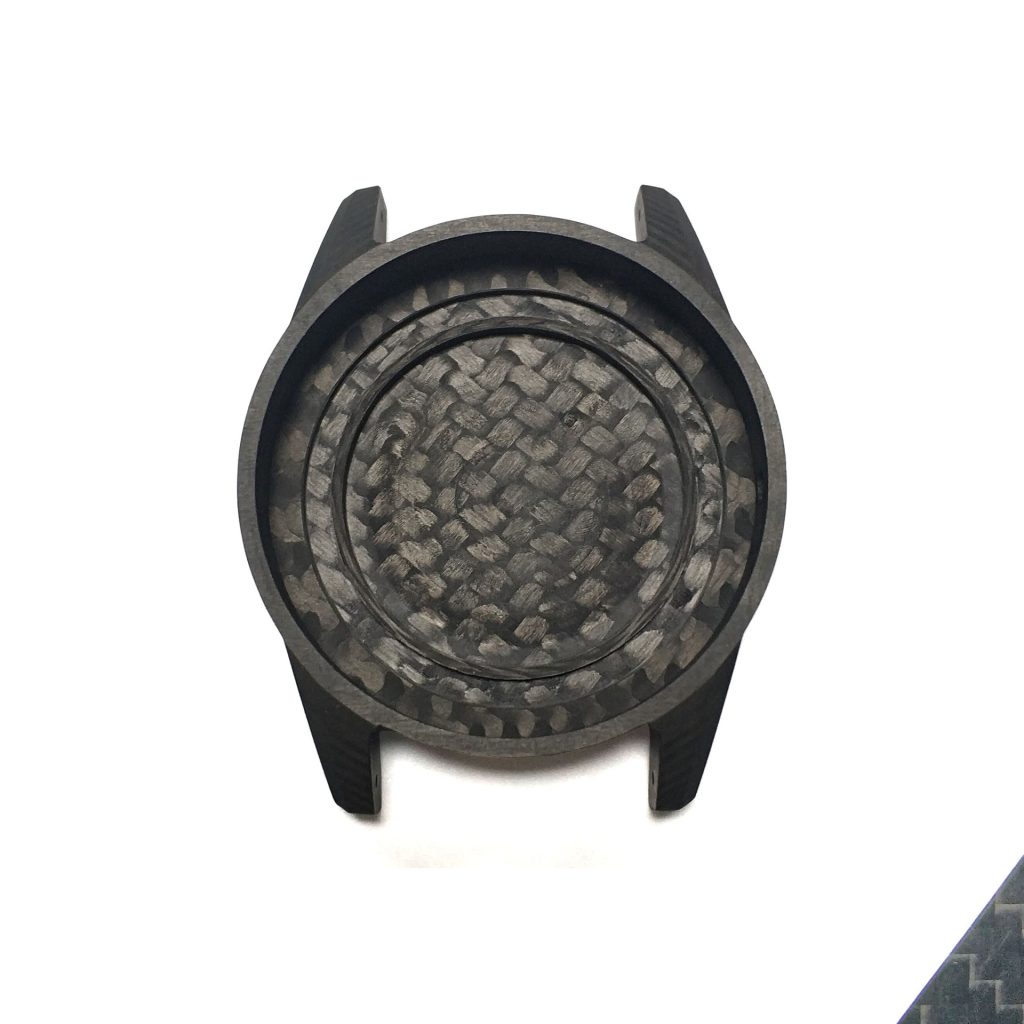 custom forged carbon watch case