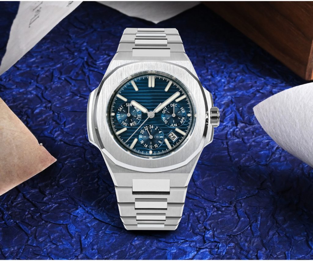 custom logo chronograph watches