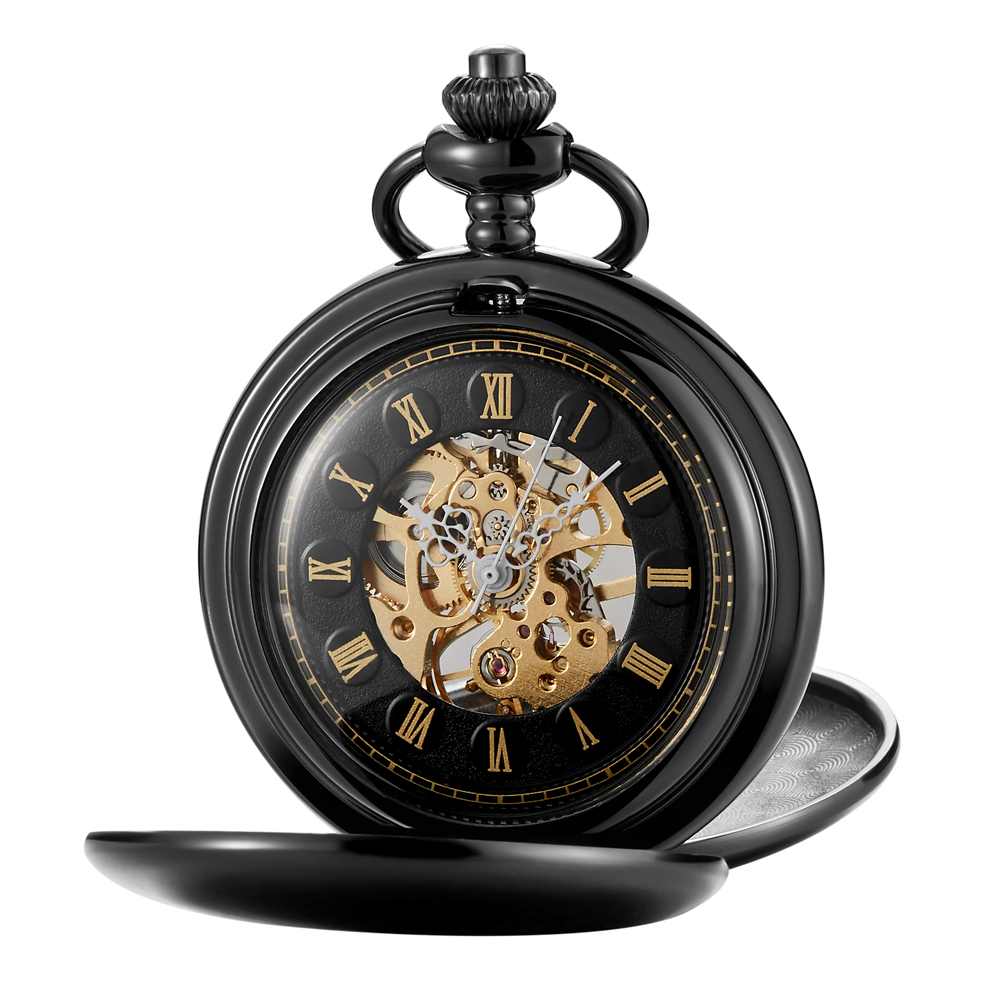 Custom pocket watches with swiss automatic movt