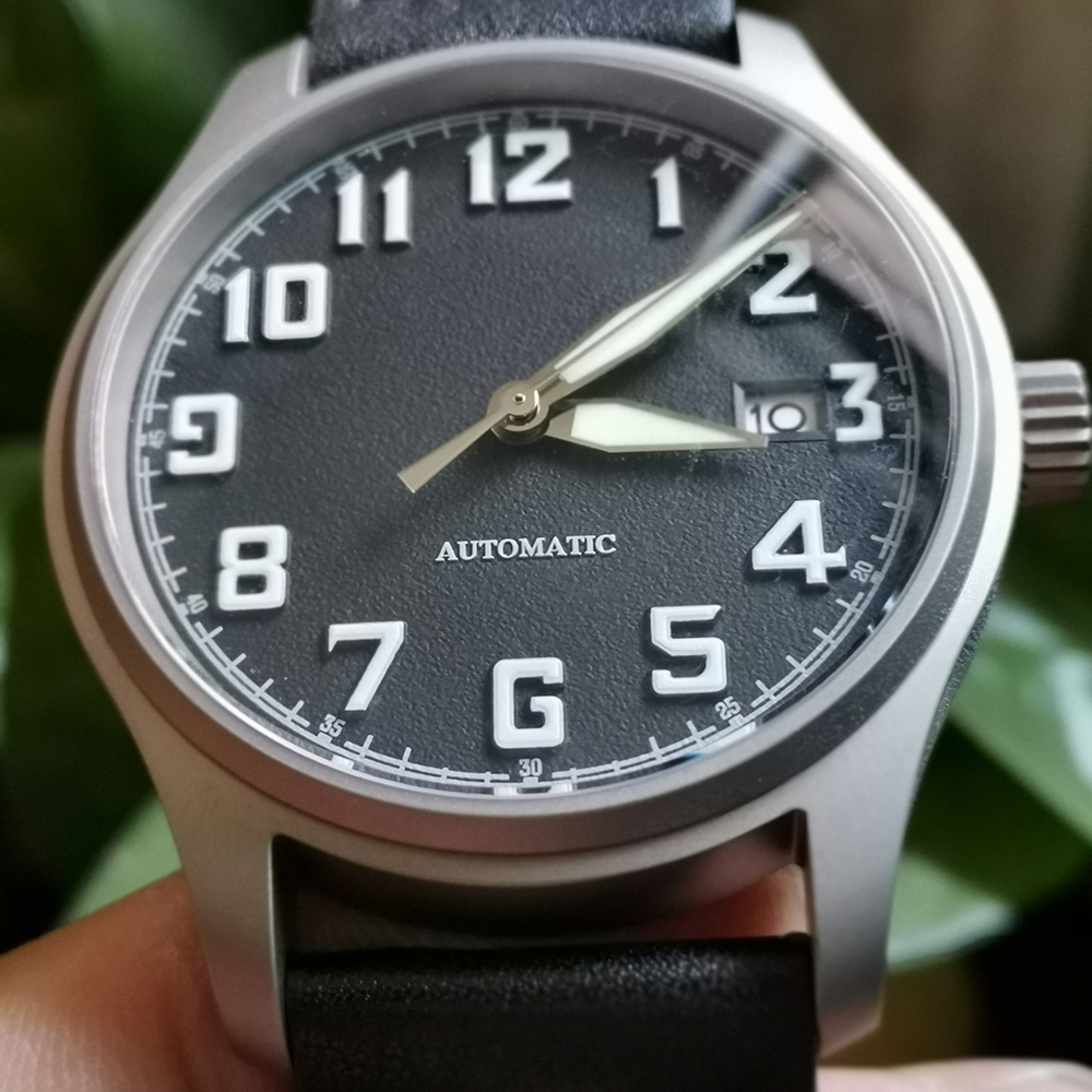 leather watch mens