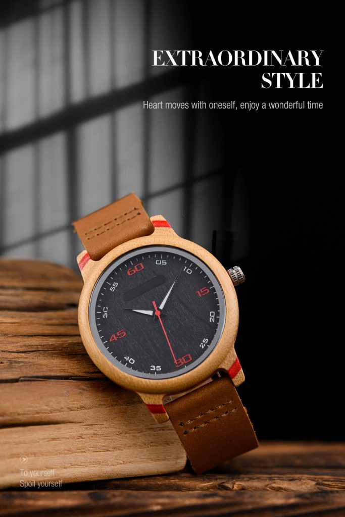 luxury wooden watch