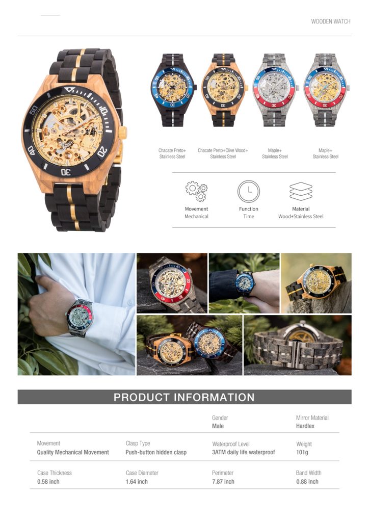 mechanical movement watch - Aigell Watch is a professional watch manufacturer