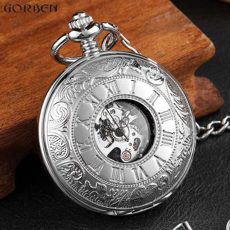 open face pocket watch