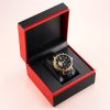 real leather watch box