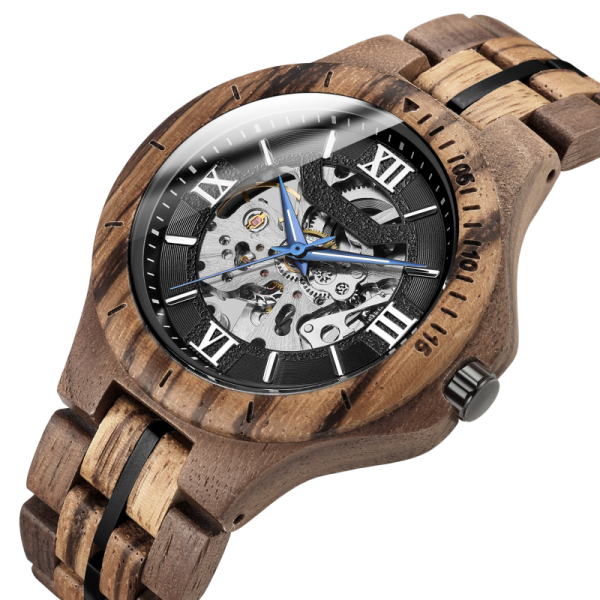 skeleton wood watch - Aigell Watch is a professional watch manufacturer