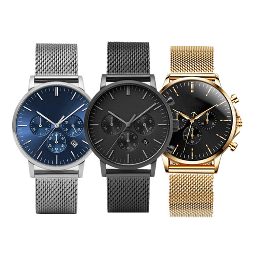 men's watch organizer productions quartz movement watches with your brand