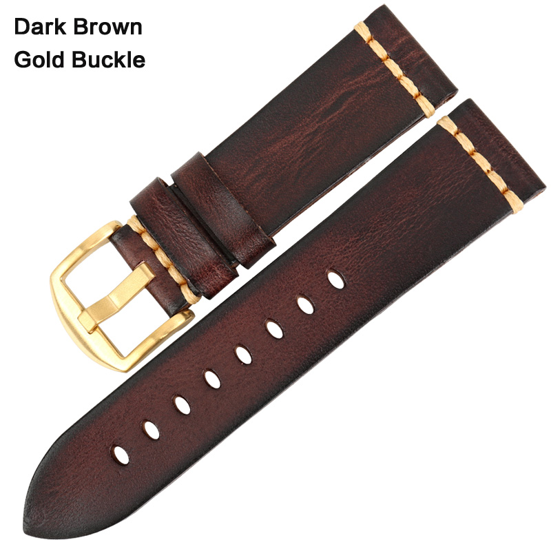 brown leather watch straps