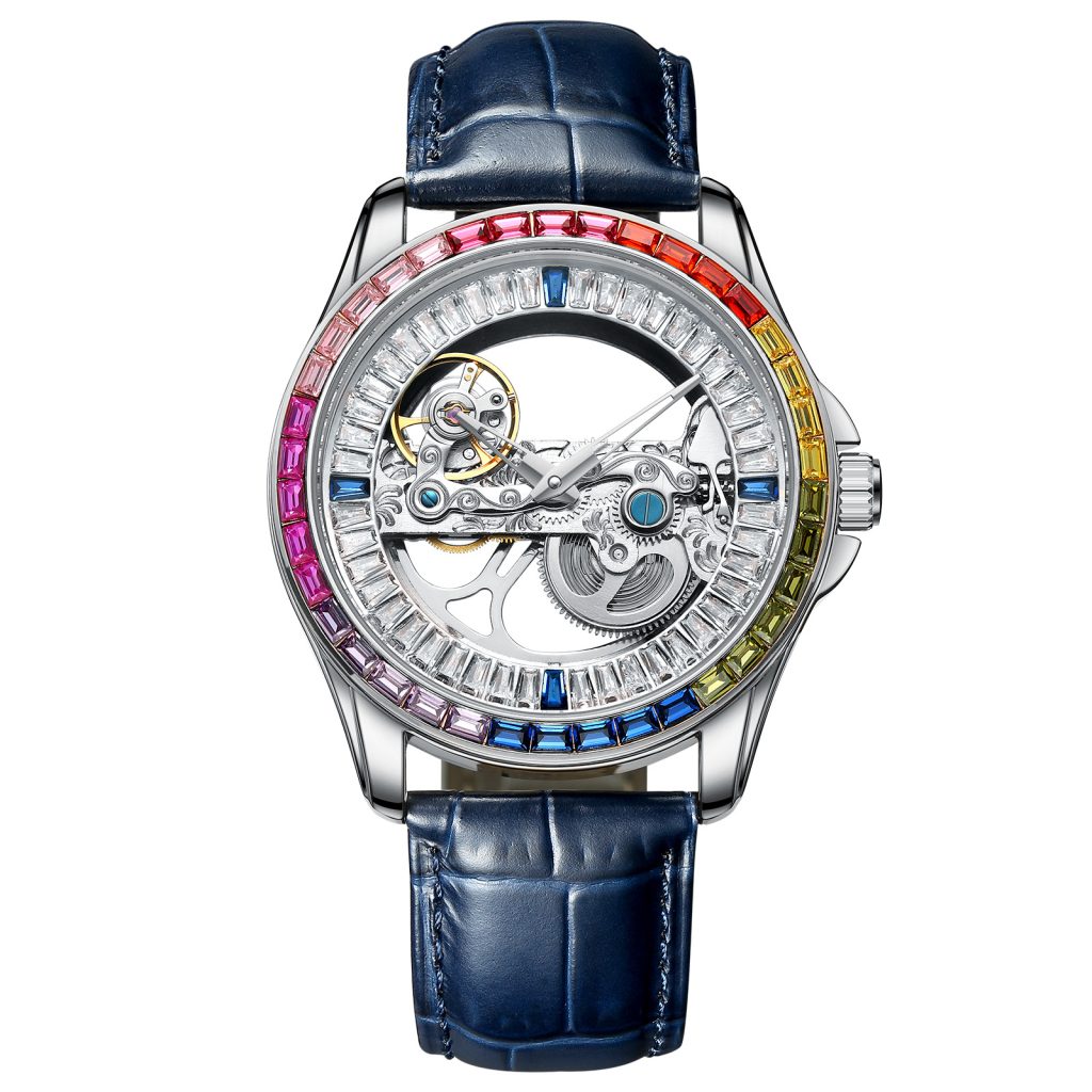custom made real leather strap watches