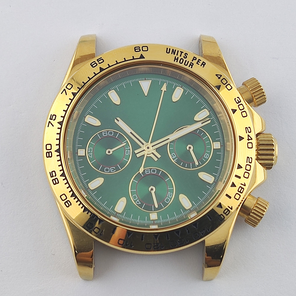 custom watch case in gold