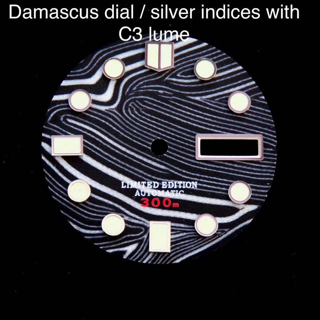 damascus watch dial maker
