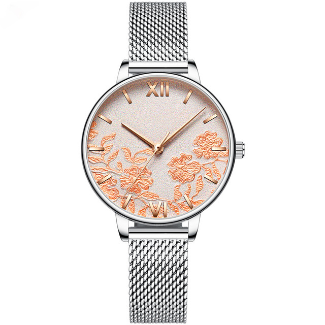 mesh band watches customized logo