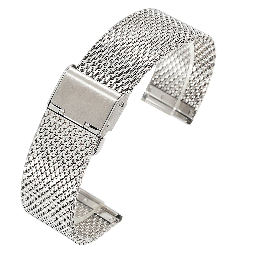 Custom quality stainless steel mesh band with different colors