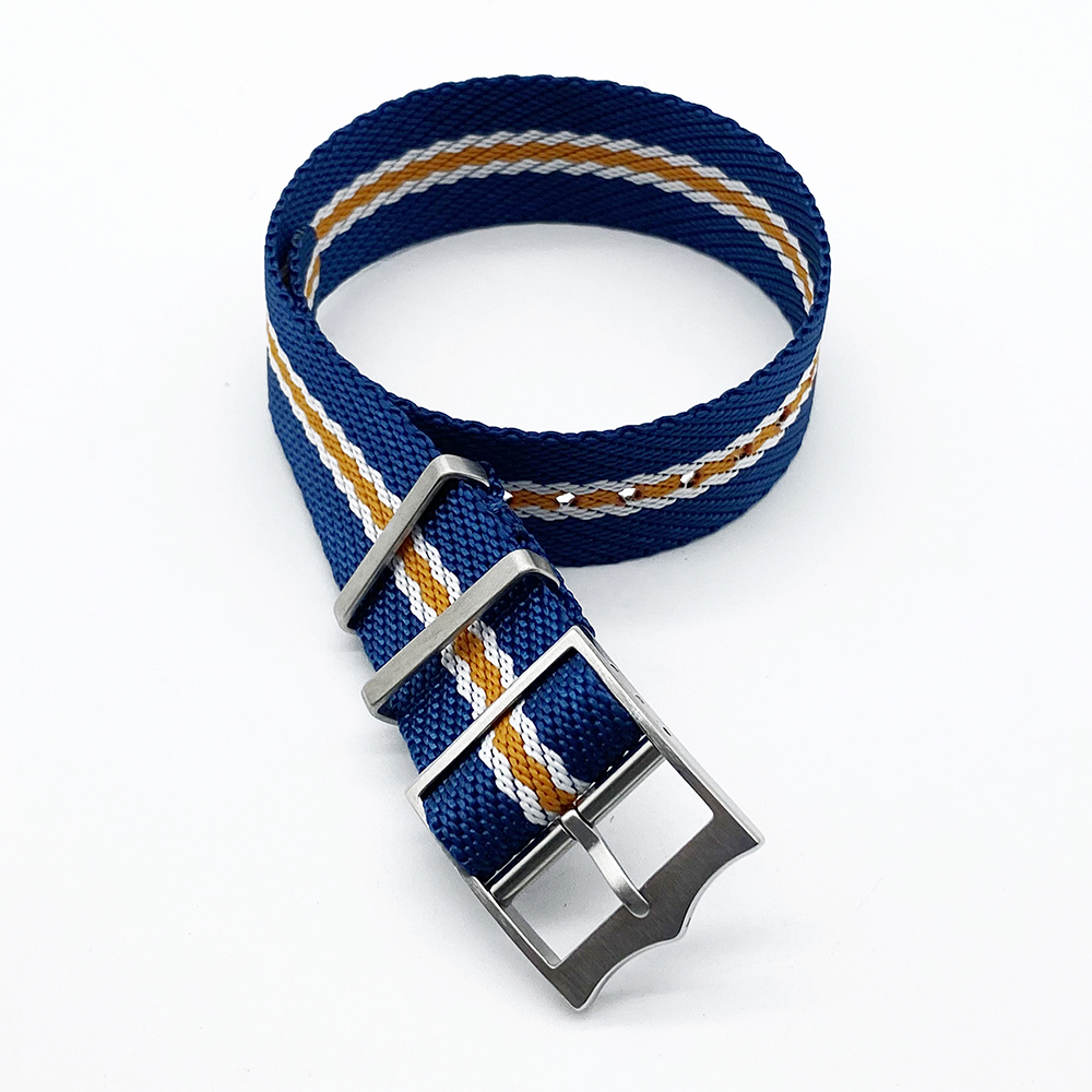 Custom nylon watch band with different color