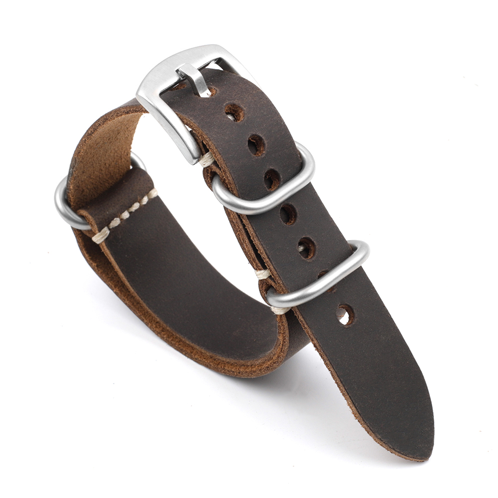 Vintage watch straps customzied logo made in China