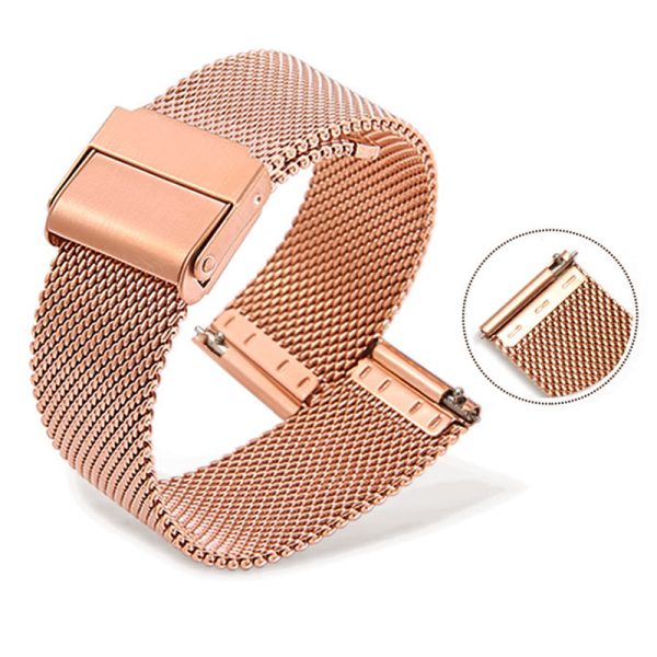 stainless steel mesh bands in rose gold - Aigell Watch is a professional watch manufacturer