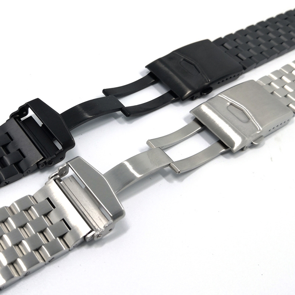 Custom Stainless steel watch band with logo