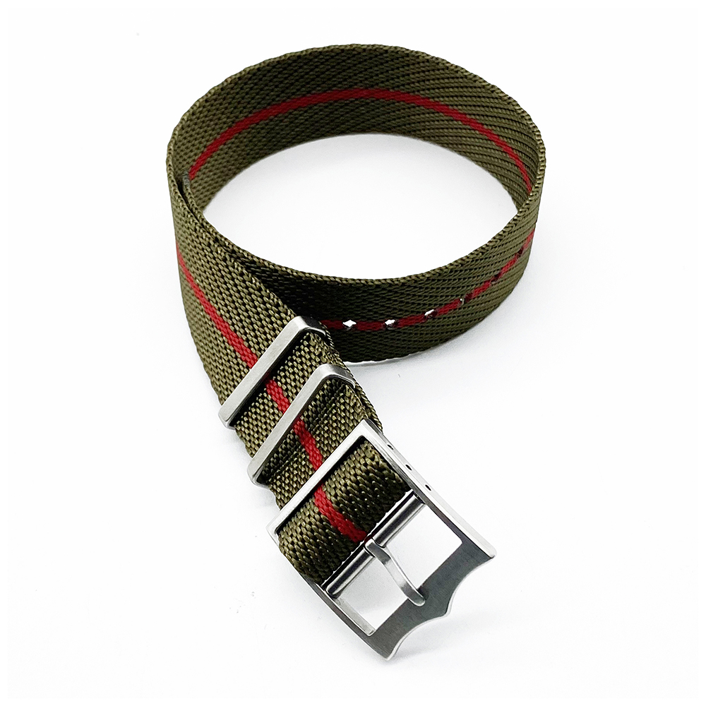Custom nylon watch band with different color