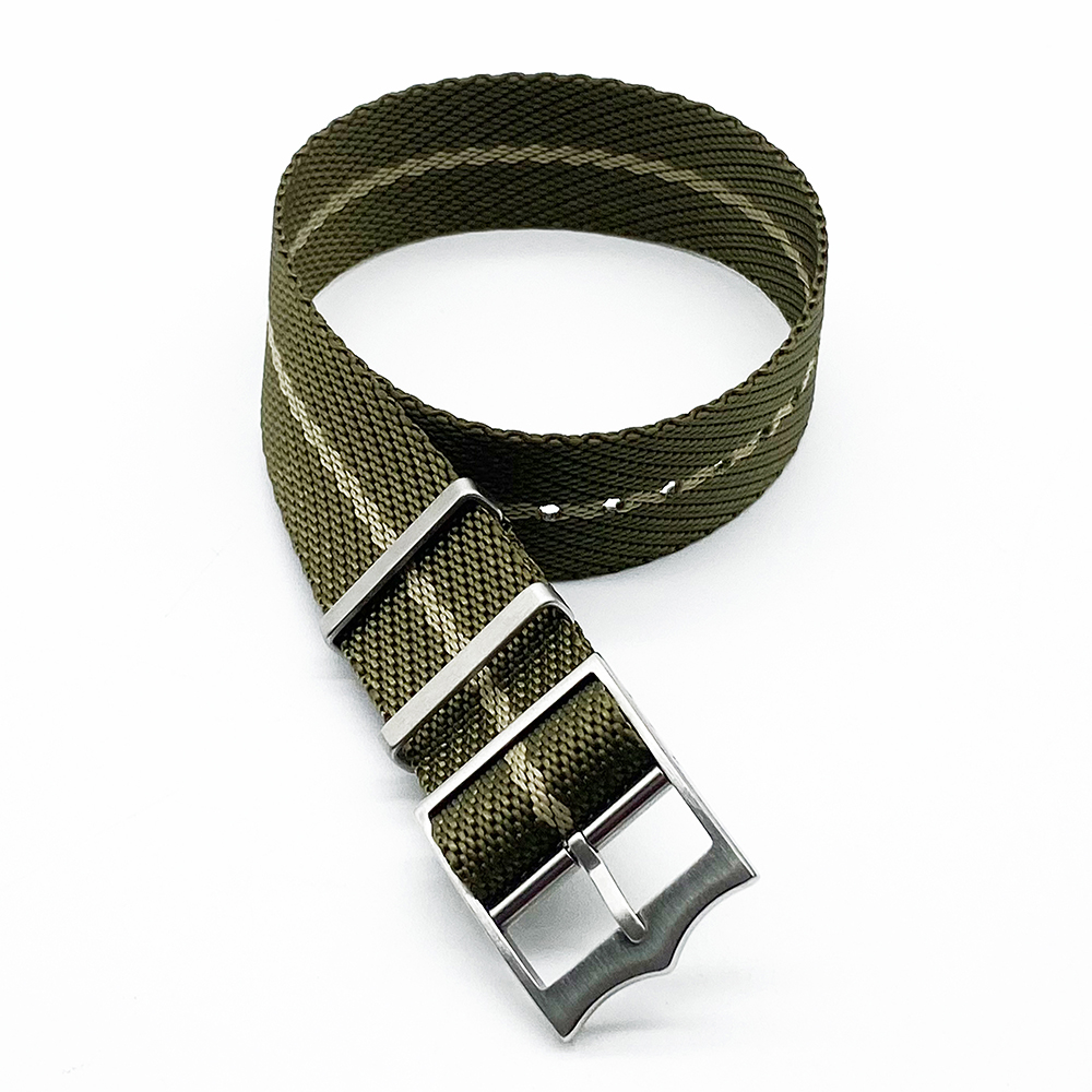Custom nylon watch band with different color