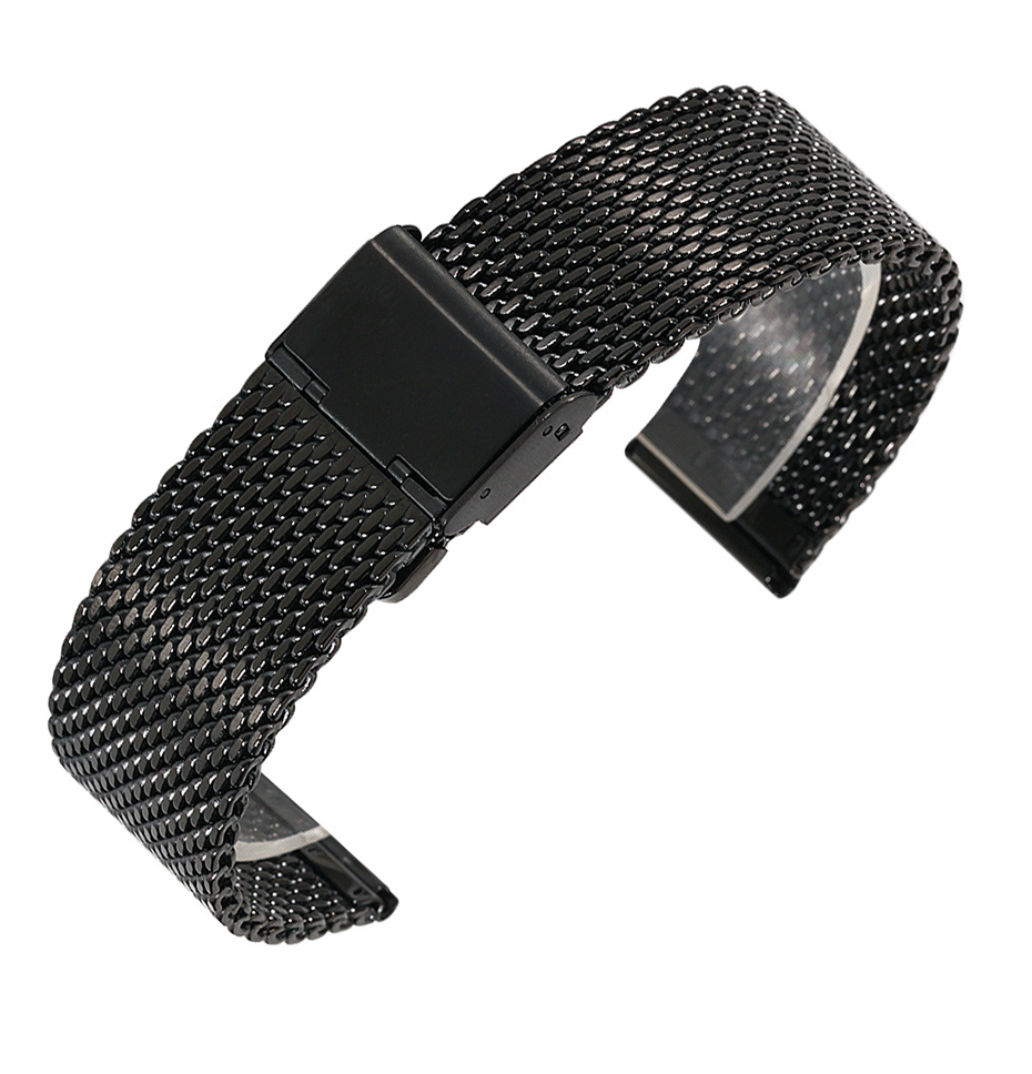 Custom quality stainless steel mesh band with different colors