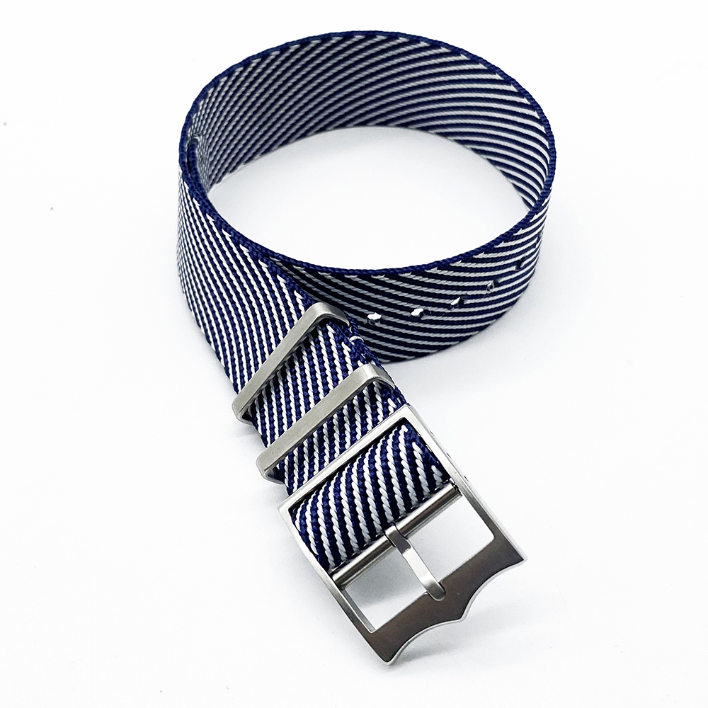 Custom nylon watch band with different color