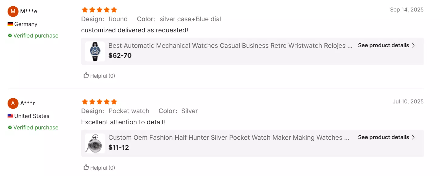 Customer's positive feedback 04